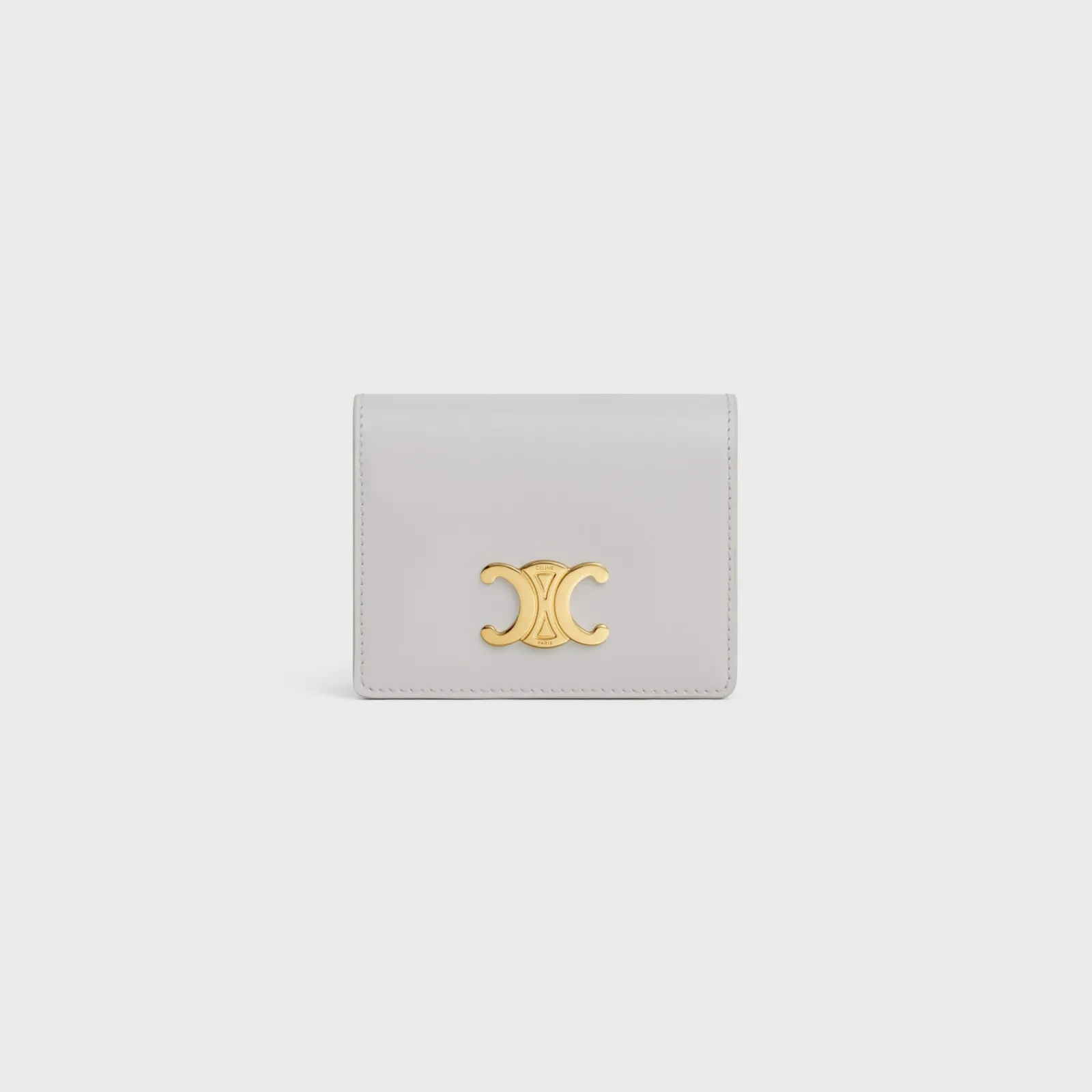 Clearance TRIOMPHE BUSINESS CARD HOLDER in SHINY CALFSKIN Women Triomphe | Categories·Coin And Card Holders