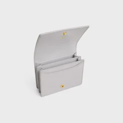 Clearance TRIOMPHE BUSINESS CARD HOLDER in SHINY CALFSKIN Women Triomphe | Categories·Coin And Card Holders