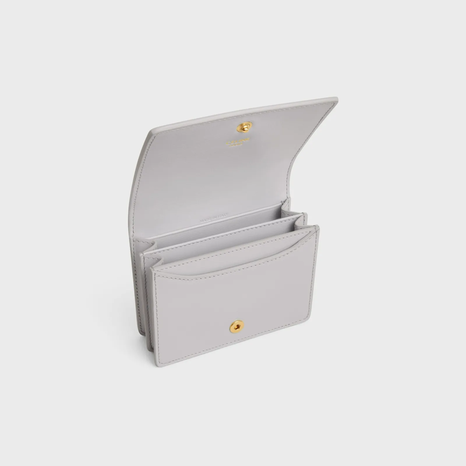 Clearance TRIOMPHE BUSINESS CARD HOLDER in SHINY CALFSKIN Women Triomphe | Categories·Coin And Card Holders
