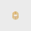 Clearance Triomphe Cage Ring in Brass with Finish Women Triomphe | Categories·Rings