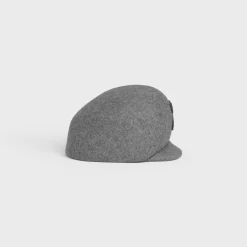 Outlet Triomphe cap in wool felt Women Bucket Hats And Caps | Hats And Gloves