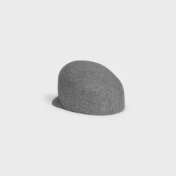 Outlet Triomphe cap in wool felt Women Bucket Hats And Caps | Hats And Gloves