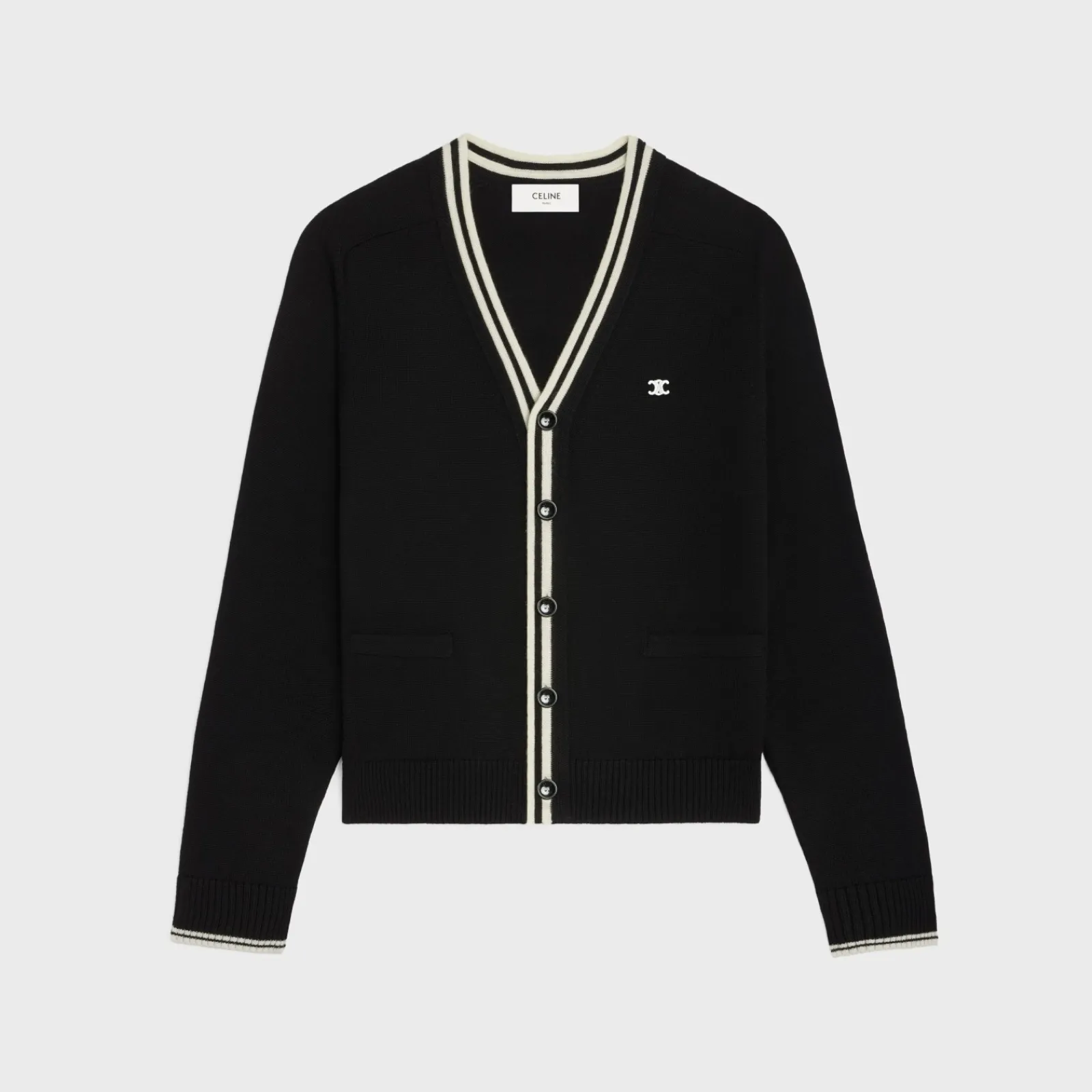 Outlet triomphe cardigan in wool Knitwear