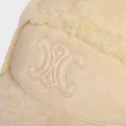 Clearance triomphe chapka hat in shearling Women Hats And Gloves