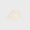 Online triomphe cloche beanie in crocheted cotton Women Beanies And Scarves