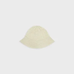 Outlet TRIOMPHE CLOCHE BEANIE IN ARAN ALPACA WOOL Women Beanies And Scarves