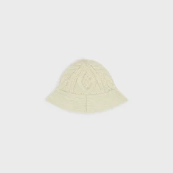 Outlet TRIOMPHE CLOCHE BEANIE IN ARAN ALPACA WOOL Women Beanies And Scarves