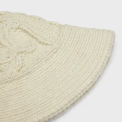 Outlet TRIOMPHE CLOCHE BEANIE IN ARAN ALPACA WOOL Women Beanies And Scarves