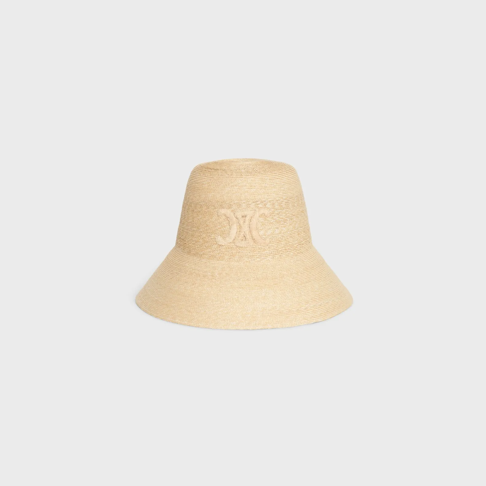 Hot triomphe cloche hat in straw Women Hats And Gloves