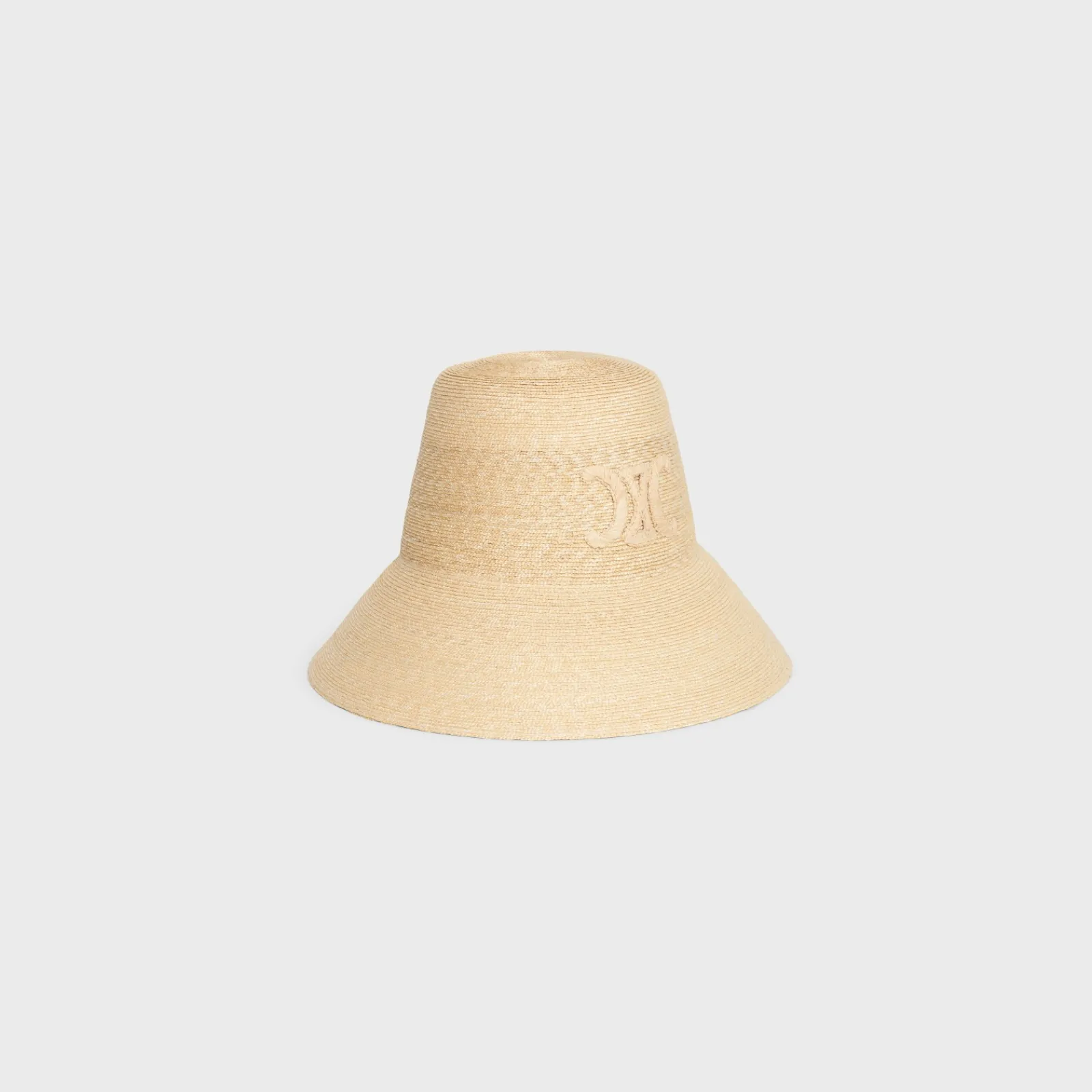 Hot triomphe cloche hat in straw Women Hats And Gloves