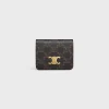 Hot TRIOMPHE COMPACT WALLET in Triomphe Canvas Women Triomphe Canvas | Categories·Wallets
