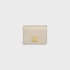 Outlet TRIOMPHE COMPACT WALLET in Shiny calfskin Women Triomphe | Categories·Wallets