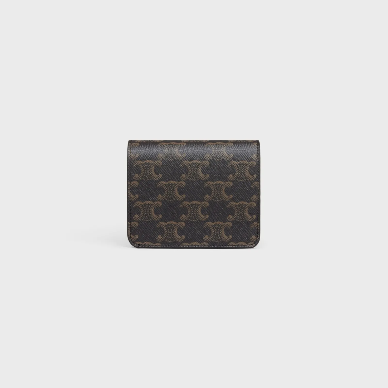 Hot TRIOMPHE COMPACT WALLET in Triomphe Canvas Women Triomphe Canvas | Categories·Wallets