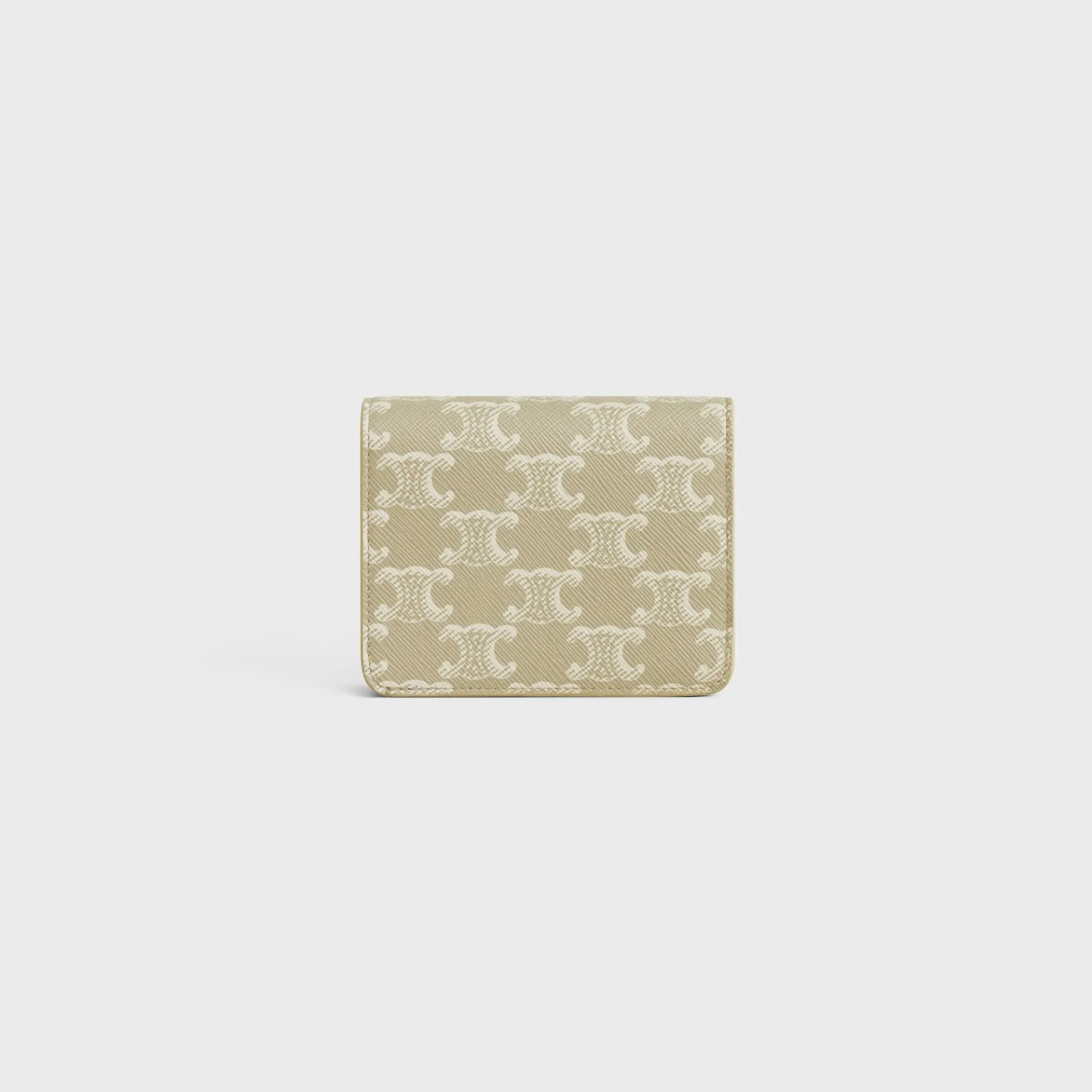 Fashion TRIOMPHE COMPACT WALLET in TRIOMPHE CANVAS Women Triomphe Canvas | Categories·Wallets