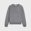 Online triomphe crew neck sweater in wool Knitwear
