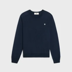 New triomphe crew neck sweater in wool Knitwear