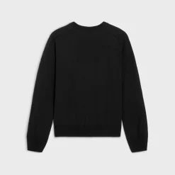 Online triomphe crew neck sweater in wool Knitwear