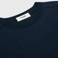 New triomphe crew neck sweater in wool Knitwear