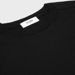 Online triomphe crew neck sweater in wool Knitwear