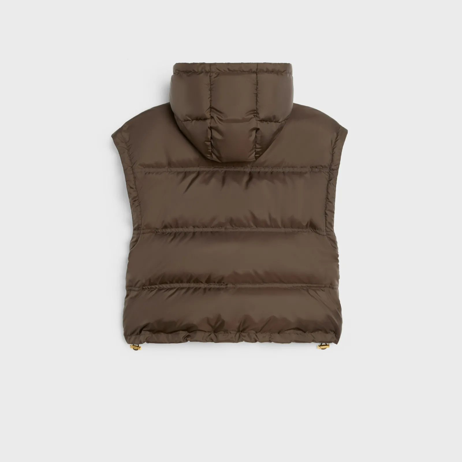 New Triomphe cropped down jacket in lightweight nylon Women Jackets | Coats