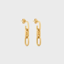 Best Triomphe Dangling Earrings in Brass with finish Women Triomphe | Categories·Earrings