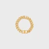 Outlet Triomphe Gourmette Bracelet in Brass with Finish Women Triomphe | Categories·Bracelets