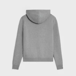 Clearance triomphe hooded sweater in wool and cashmere Knitwear