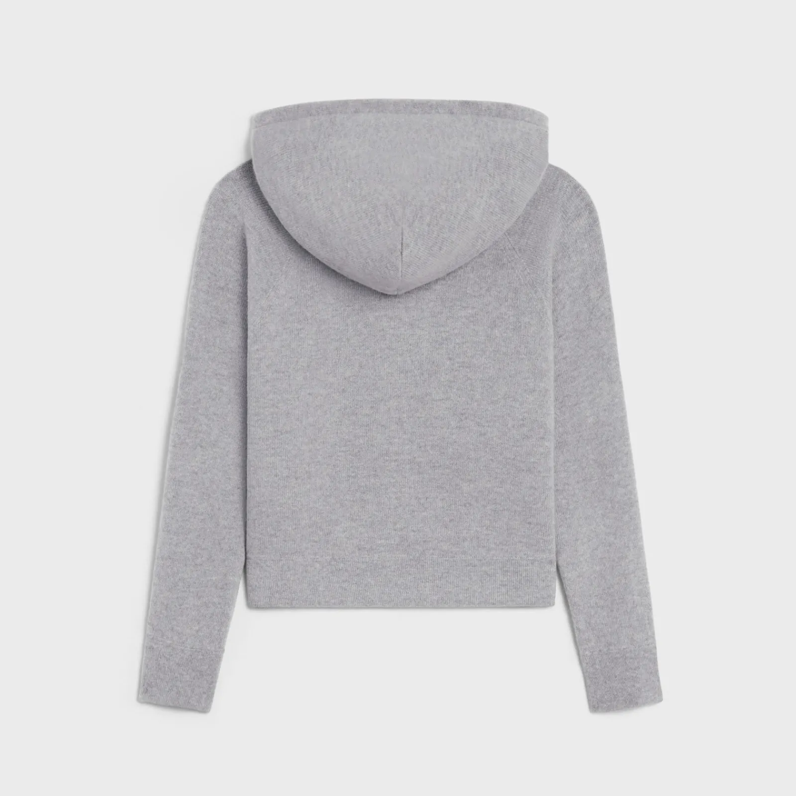 New triomphe hoodie in sporty wool and cashmere Women Knitwear