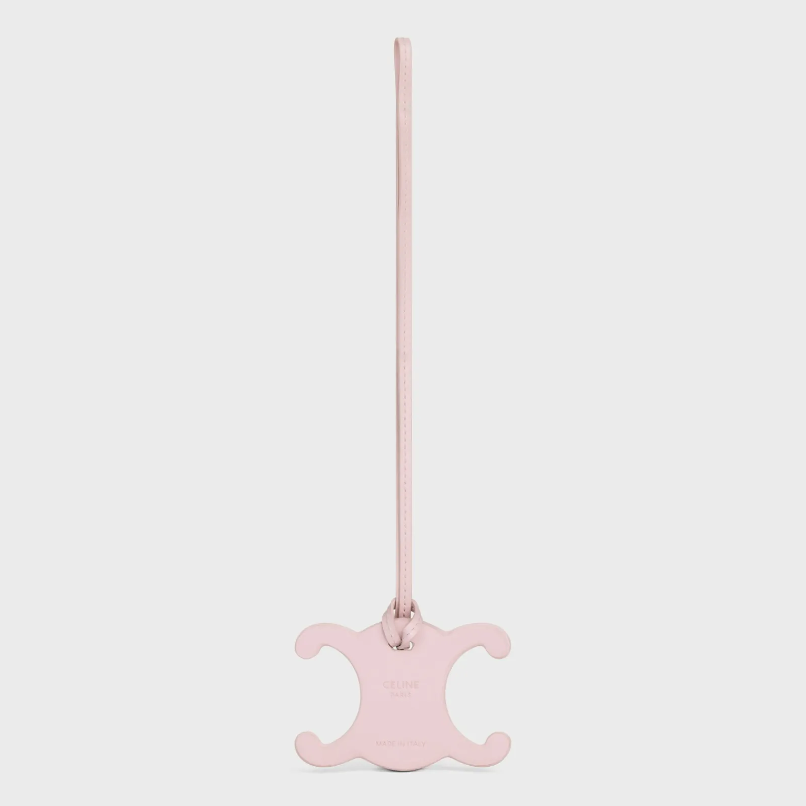 Hot TRIOMPHE KEYRING CHARM in SMOOTH CALFSKIN with Gold Finishing Women Categories·Straps And Accessories