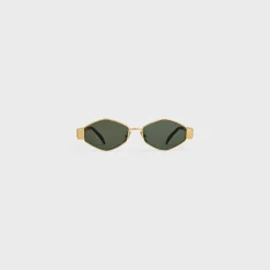 New Triomphe Metal 02 Sunglasses in Metal Women Metal Frame | Categories·Graphic