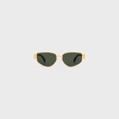 Outlet Triomphe Metal 04 Sunglasses in Metal Women Metal Frame | Categories·Cat Eye