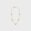 Discount Triomphe Mini Triomphe Bracelet in Brass with Finish Women Triomphe | Categories·Bracelets