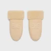 Best triomphe mittens in shearling Women Hats And Gloves