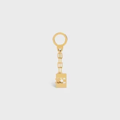 Outlet TRIOMPHE PLATE CHARM in Brass Women Categories·Straps And Accessories