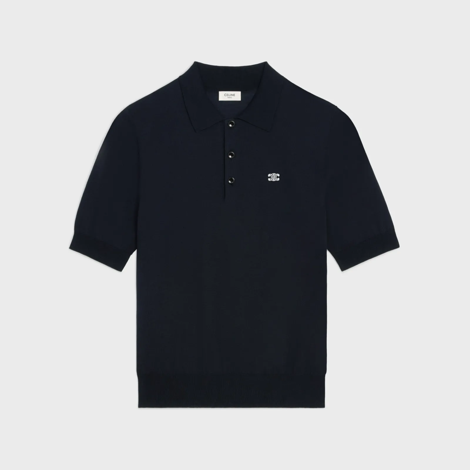 Hot triomphe polo in fine cotton T-Shirts And Sweatshirts | Knitwear