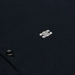 Hot triomphe polo in fine cotton T-Shirts And Sweatshirts | Knitwear