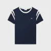 Fashion triomphe regular t-shirt in cotton jersey T-Shirts And Sweatshirts