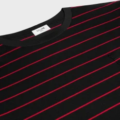 Discount triomphe regular t-shirt in striped jersey T-Shirts And Sweatshirts