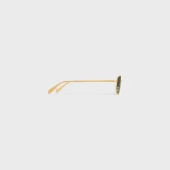 Best Triomphe Rhinestone 02 Sunglasses in Metal with Crystals Women Metal Frame | Categories·Square