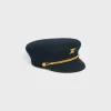 Discount triomphe sailor cap in wool cloth Women Hats And Gloves