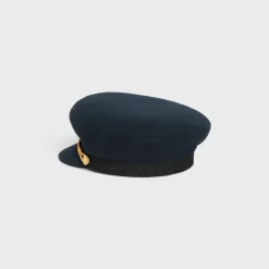 Discount triomphe sailor cap in wool cloth Women Hats And Gloves