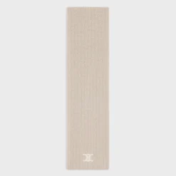 Hot Triomphe scarf in cashmere Women Beanies And Scarves