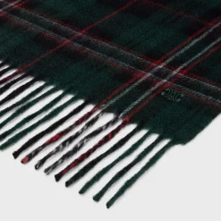 Discount triomphe scarf in check cashmere Hats And Soft Accessories