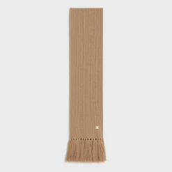 Best triomphe scarf in seamless cashmere Women Beanies And Scarves