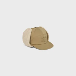 Hot triomphe shapka in cotton and nylon Women Hats And Gloves