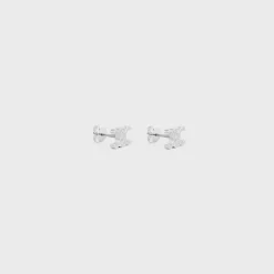 Fashion Triomphe Studs in Brass Women Triomphe | Categories·Earrings