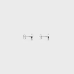 Fashion Triomphe Studs in Brass Women Triomphe | Categories·Earrings