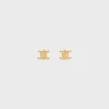 Clearance Triomphe Studs in Brass with Finish Women Triomphe | Categories·Earrings