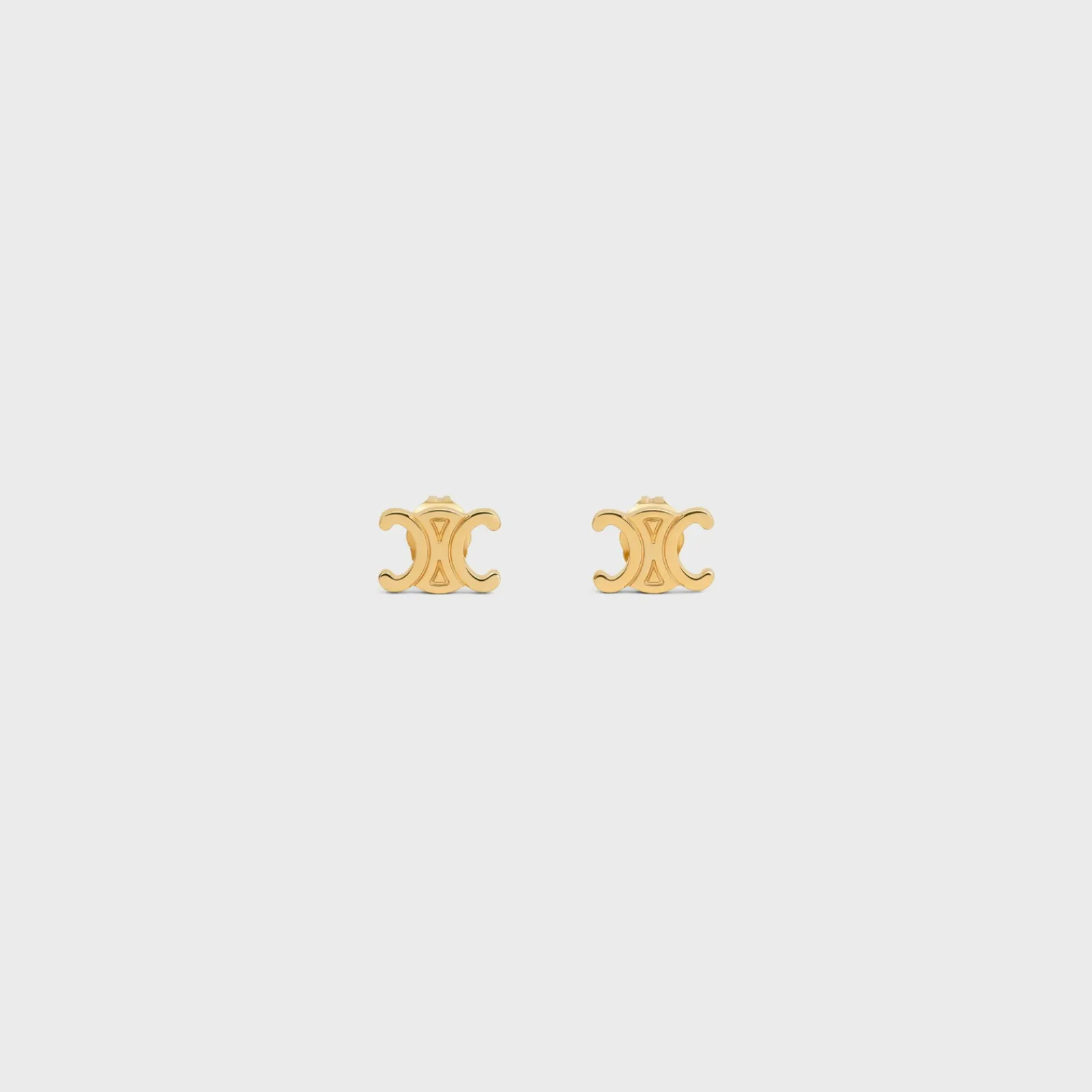 Clearance Triomphe Studs in Brass with Finish Women Triomphe | Categories·Earrings