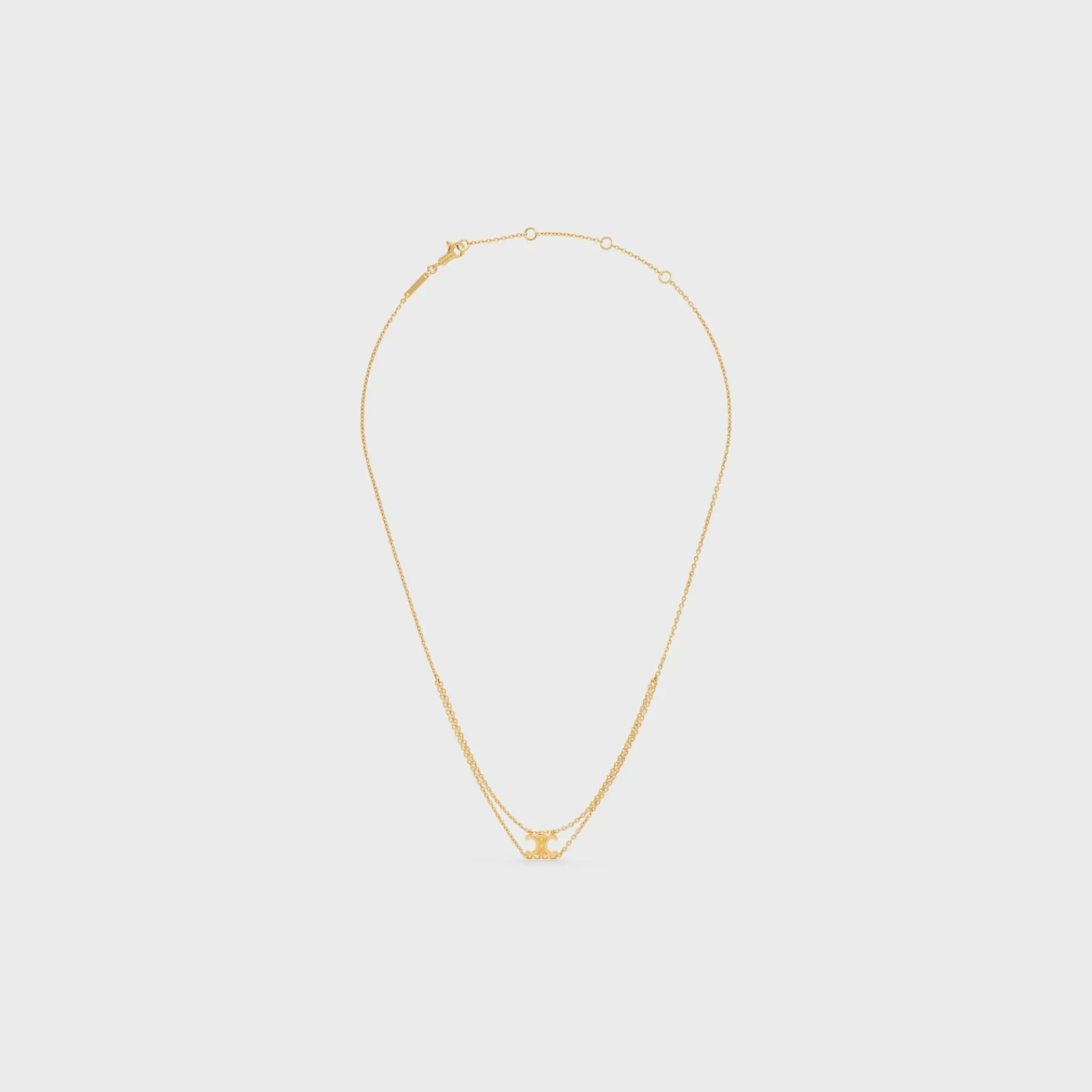 Best Triomphe Suspended Necklace in Brass with Finish Women Triomphe | Categories·Necklaces